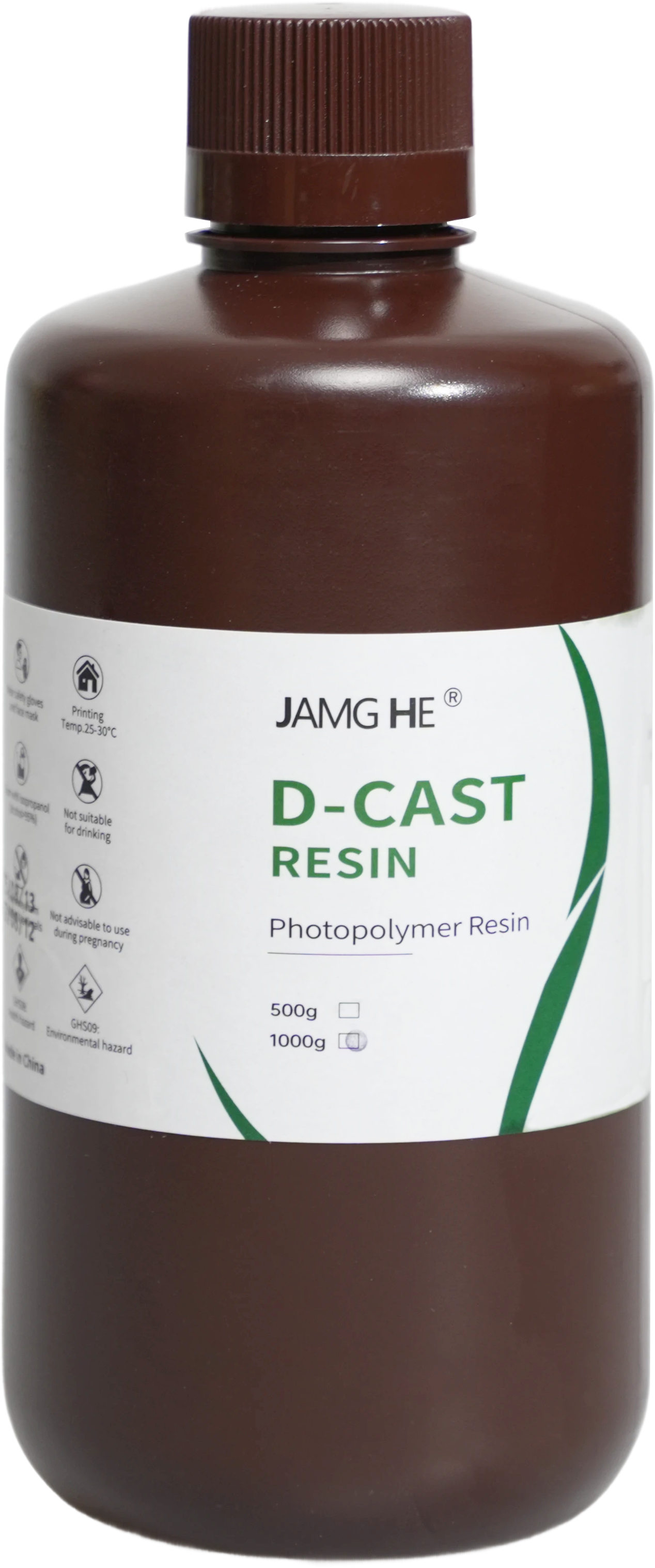 JAMG HE Dental Castable Green Resin