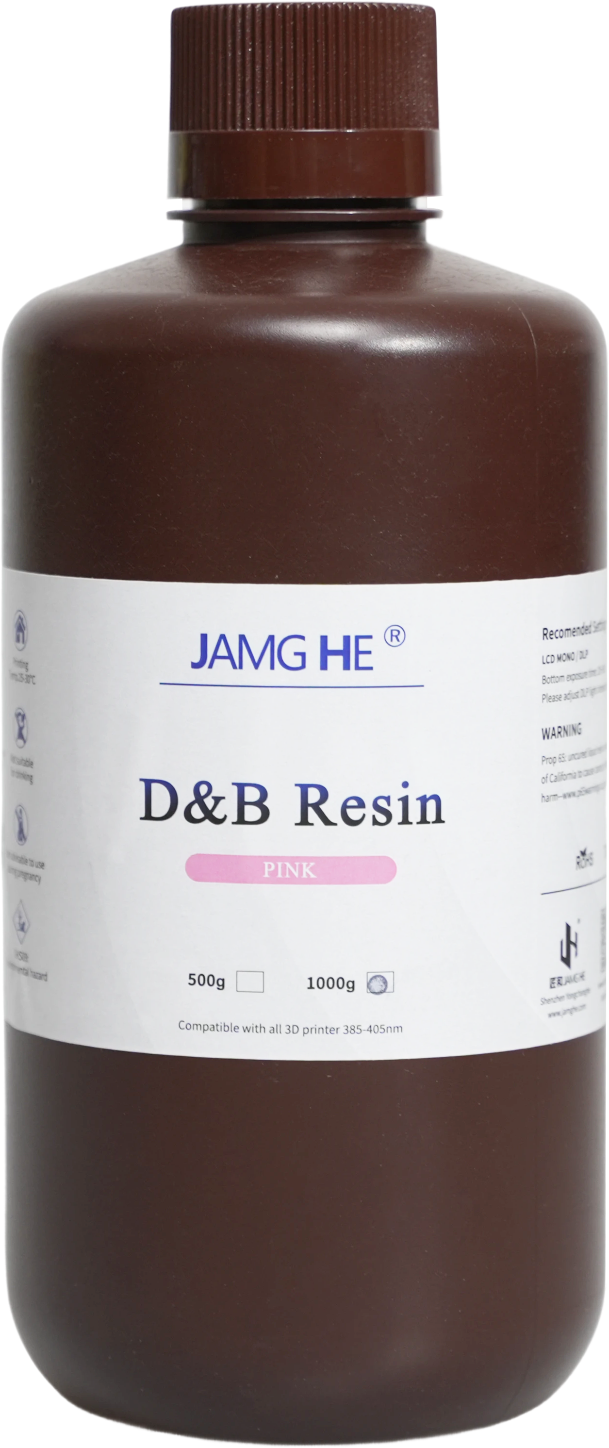 JAMG HE Denture Base Pink Resin