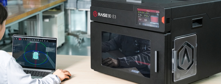 更快更稳的TPU打印 | Raise3D重磅发布全新E3 3D打印机，推动高效柔性材料打印新时代